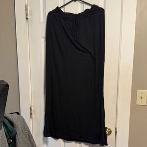 Maurices Black Maxi Skirt